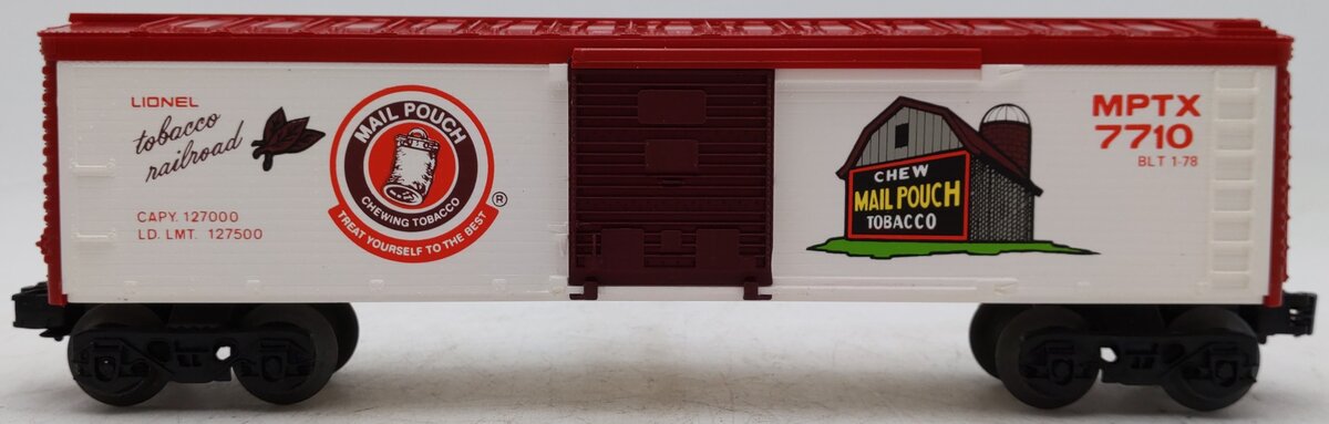 Lionel 6-7710 O Gauge Mail Pouch Refrigerator Car EX/Box