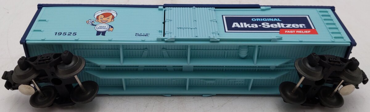 Lionel 6-19525 O Gauge Speedy Alka-Seltzer Billboard Reefer EX/Box