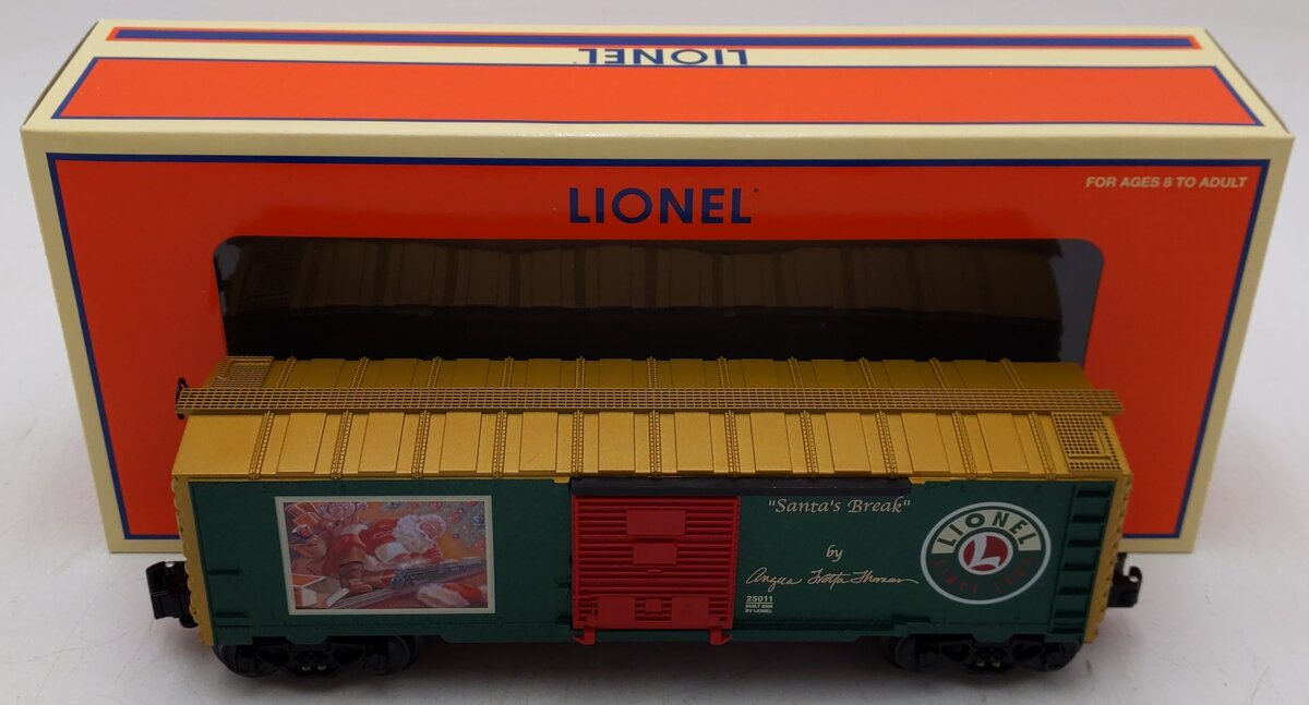 Lionel 6-25011 O Gauge Angela Trotta Thomas Boxcar EX/Box