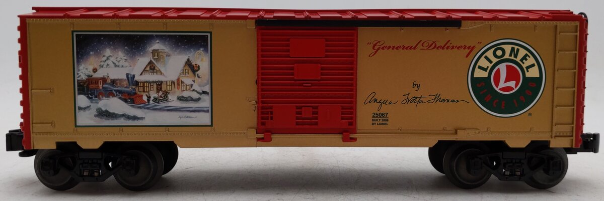 Lionel 6-25067 O Gauge Angela Trotta Thomas 2009 Boxcar EX/Box