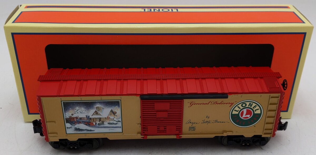 Lionel 6-25067 O Gauge Angela Trotta Thomas 2009 Boxcar EX/Box