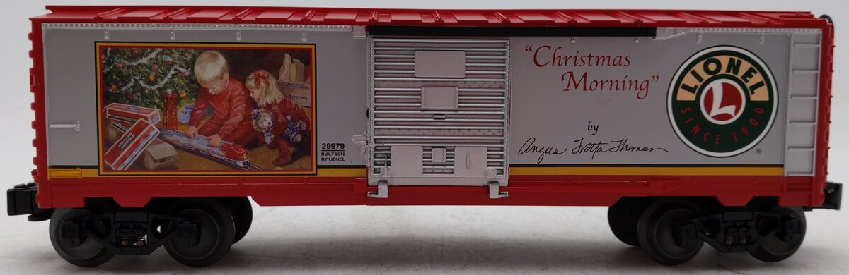 Lionel 6-29979 O Gauge Angela Trotta Thomas Christmas Morning Boxcar EX/Box
