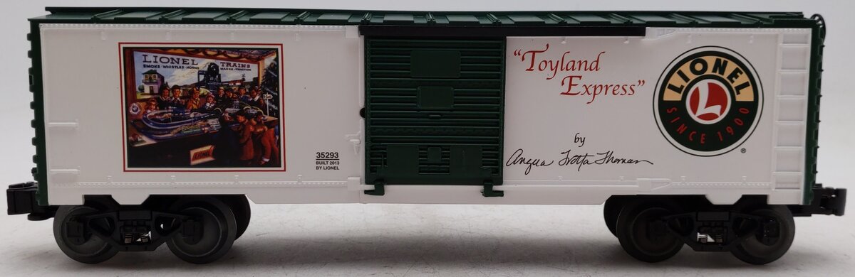 Lionel 6-35293 O Angela Trotta Thomas Toyland Express Christmas Boxcar EX/Box