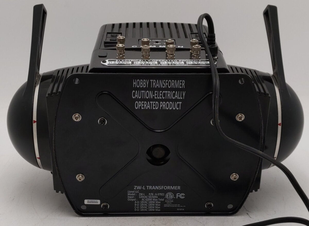 Lionel 6-37921 ZW-L 620 Watt 4-Train Transformer VG