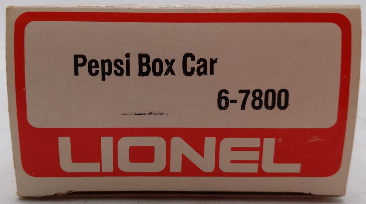 Lionel 6-7800 O Gauge Pepsi Boxcar EX/Box