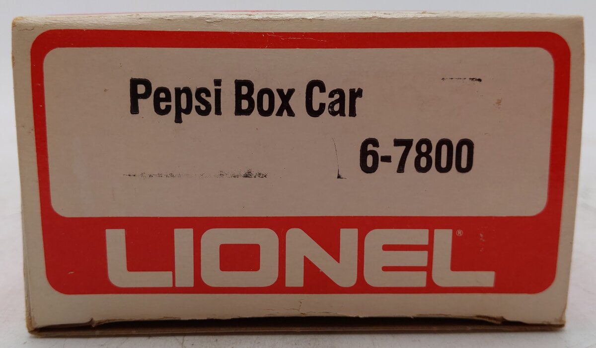 Lionel 6-7800 O Gauge Pepsi Boxcar EX/Box