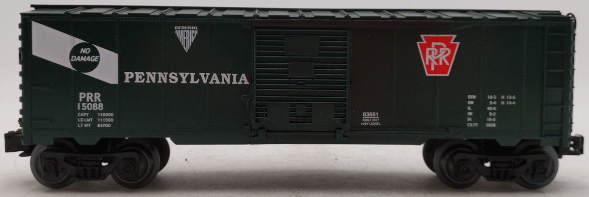 Lionel 6-83661 O Pennsylvania Boxcar #15088 EX