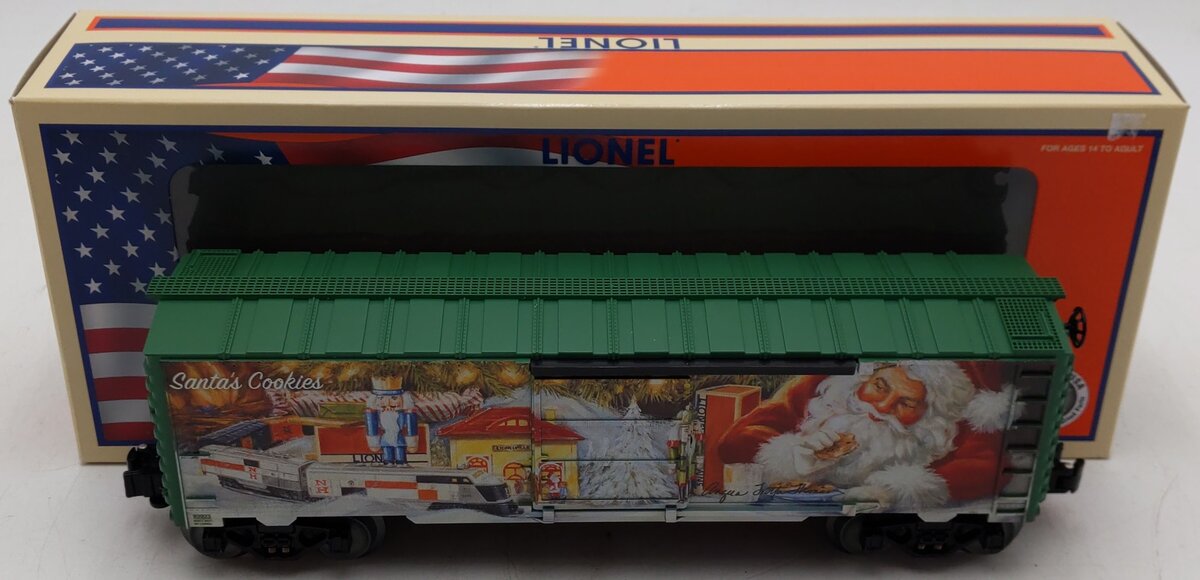 Lionel 6-83923 O Gauge Angela Trotta Thomas Santa's Cookies Boxcar EX/Box