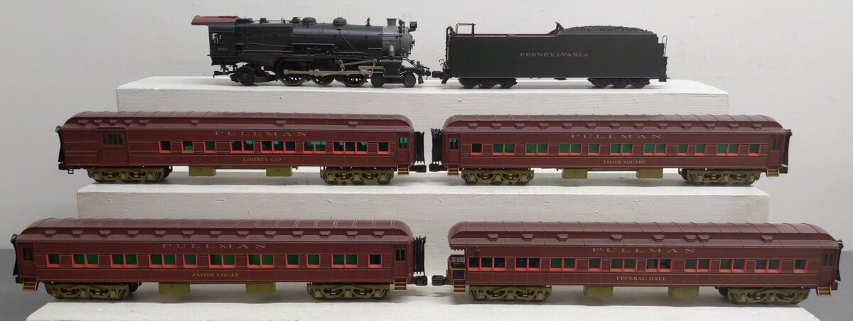Lionel 6-84816 1930 PRR Broadway Limited O Gauge Steam Train Set with Bluetooth EX/Box