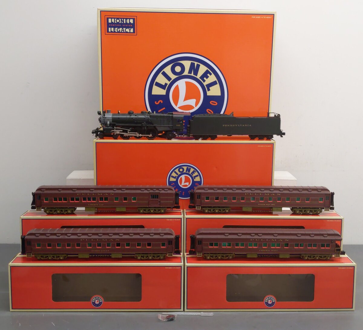 Lionel 6-84816 1930 PRR Broadway Limited O Gauge Steam Train Set with Bluetooth EX/Box