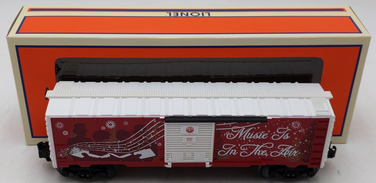 Lionel 6-84374 O Gauge 2017 Christmas Music Boxcar EX/Box