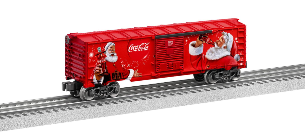 Lionel 6-82879 O Coke Christmas Boxcar LN/Box