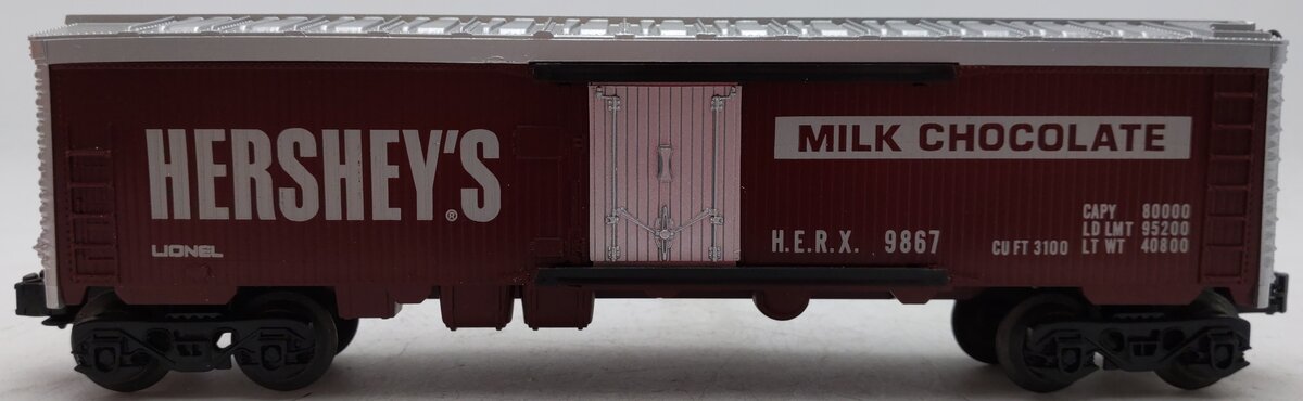 Lionel 6-9867 O Gauge Hershey's Chocolate Billboard Reefer Car #9867 EX/Box