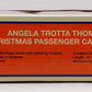 Lionel 6-84765 O Angela Trotta Thomas Christmas Passenger Cars EX/Box