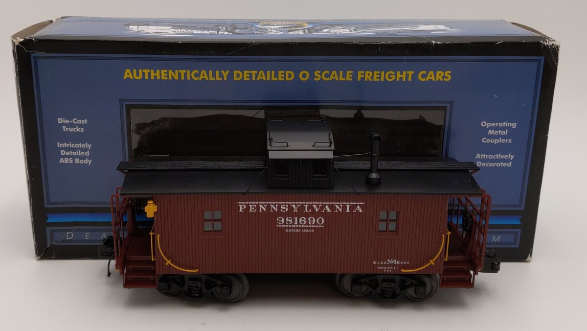 MTH 20-3459f O Gauge Pennsylvania N-6b Caboose #981690 LN/Box