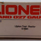 Lionel 6-9885 O Gauge Lipton Tea Billboard Reefer Car EX/Box