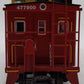 Lionel 6-85078 O Pennsylvania Wide Vision Caboose with Camera #477900 VG