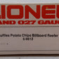 Lionel 6-9813 O Gauge Ruffles Potato Chips Billboard Reefer Car #9813 EX/Box
