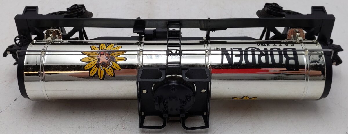 Lionel 6-9154 O Gauge Borden Plated Tank Car EX/Box