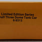 Lionel 6-9313 O Gauge Gulf Black Three-Dome Tank Car EX/Box