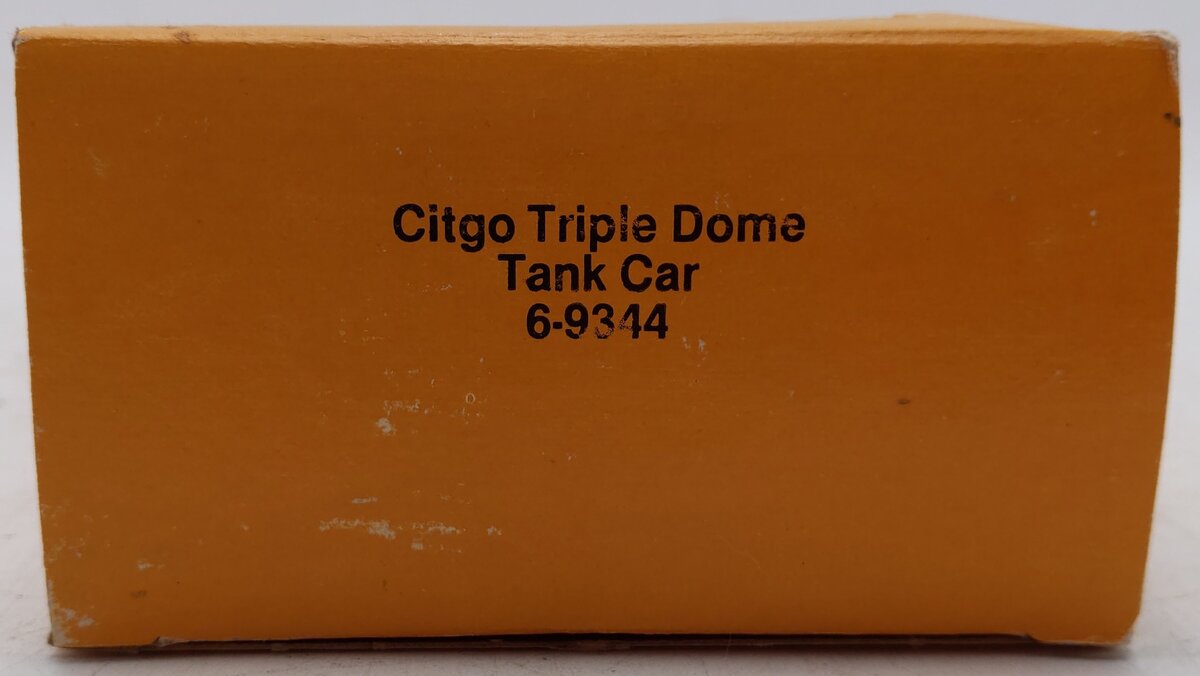 Lionel 6-9344 O Gauge Citgo Triple Dome Tank Car EX/Box