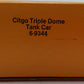 Lionel 6-9344 O Gauge Citgo Triple Dome Tank Car EX/Box