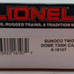 Lionel 6-16107 O Gauge Sunoco Black Double Dome Tank Car #16107 EX/Box