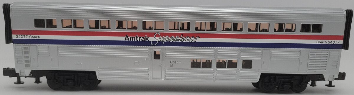 MTH 30-6500 O Amtrak SuperLiner Coach Passenger Car #34077 EX