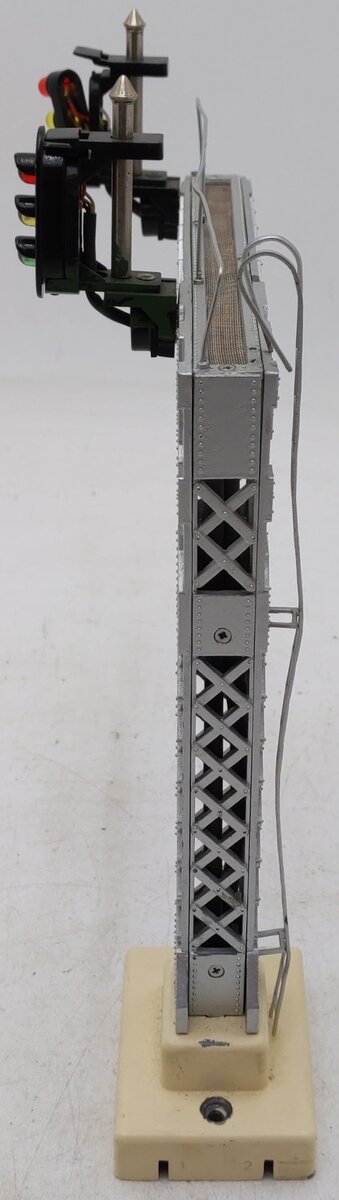 MTH 30-11009 O Scale RailKing Cantilevered Signal Bridge VG