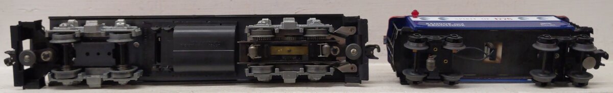Lionel 6-8665 O Gauge BAR Jeremiah O' Brien GP-9 Diesel Locomotive & Caboose VG/Box