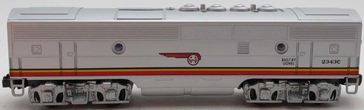 Lionel 6-18129 O Gauge Santa Fe F3 Non-Pwd B-Unit Diesel Locomotive #2343C EX/Box