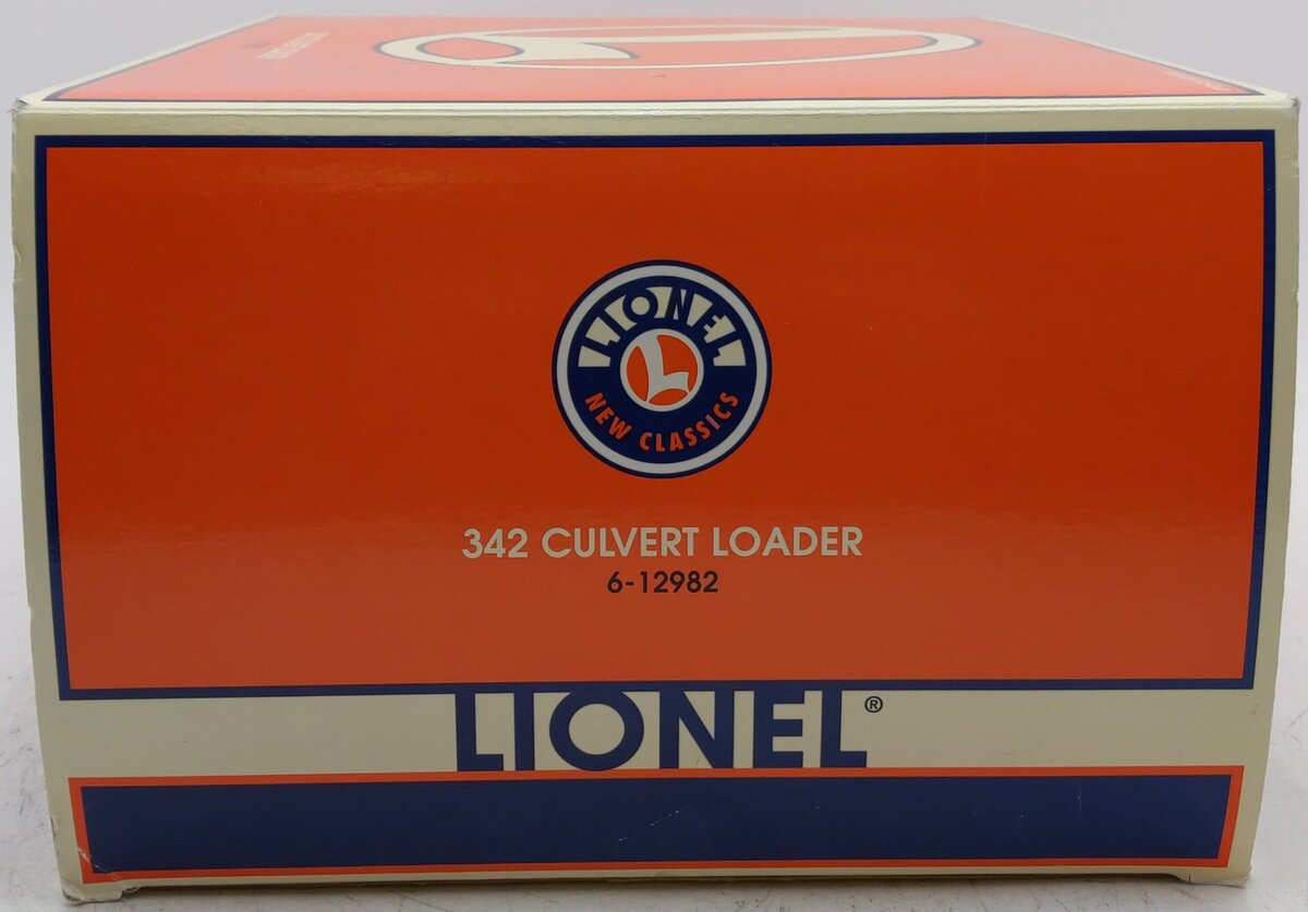 Lionel 6-12982 Operating Culvert Loader #342 EX/Box