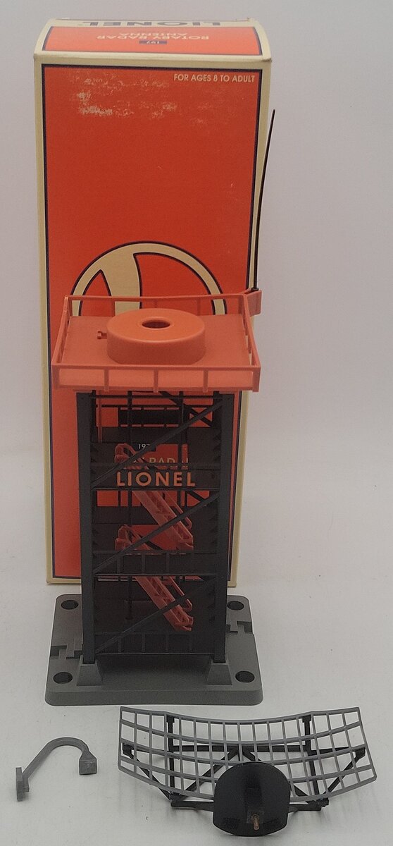 Lionel 6-12960 O Rotary Radar Antenna #197 EX/Box