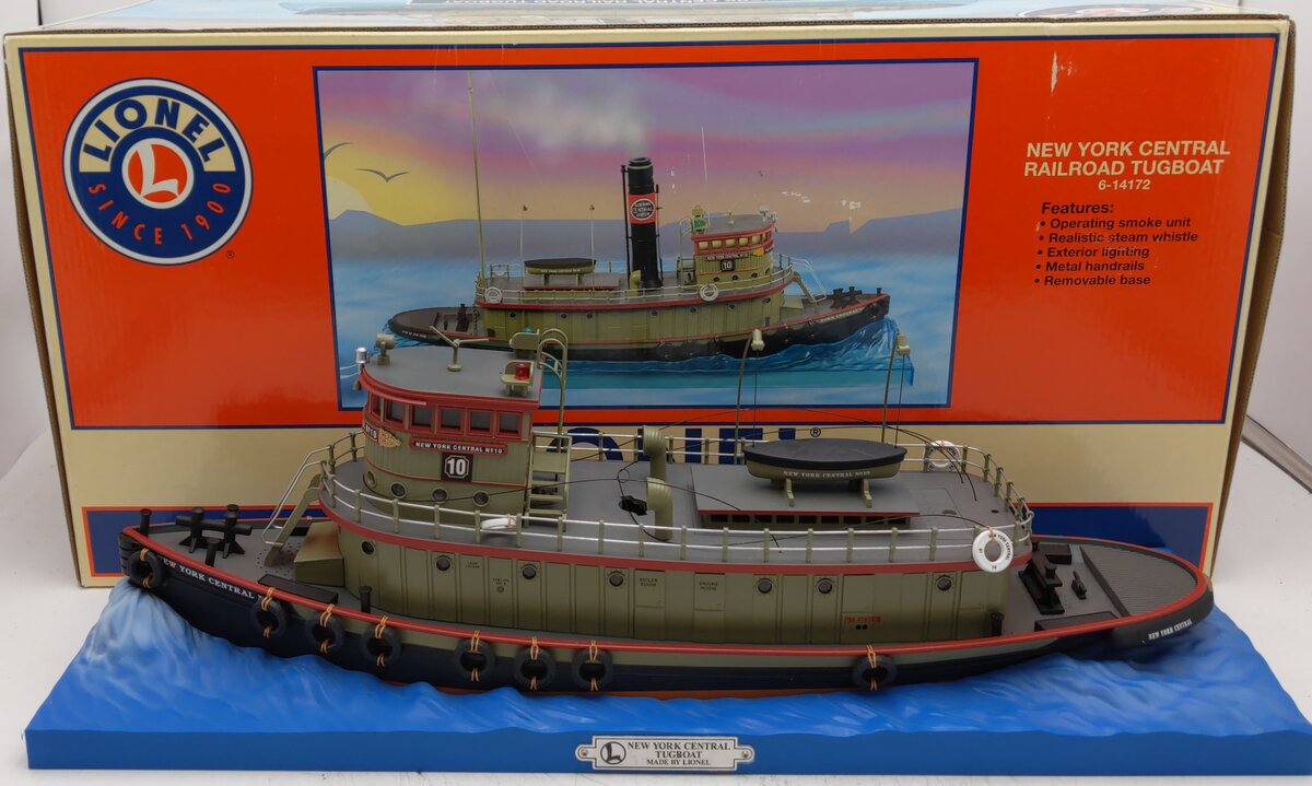 Lionel 6-14172 O Scale New York Central Tugboat LN/Box