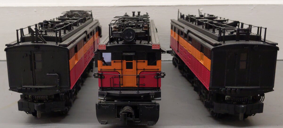 MTH 20-5570-1 O Gauge Milwaukee EF-2 Electric Train Set w/Proto-Sound 2.0 EX/Box