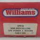 Williams GP519 O Gauge B&M GP-9 Powered Diesel Locomotive w/ Horn EX/Box