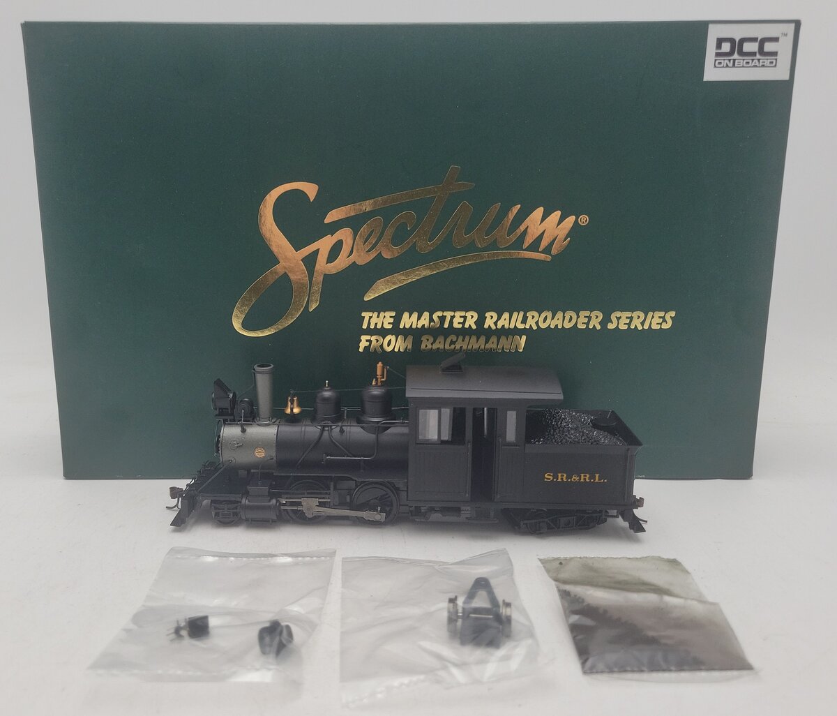 Bachmann 25477 On30 Sandy River & Rangeley Lake 2-4-4 Forney Steam Loco w/DCC EX/Box