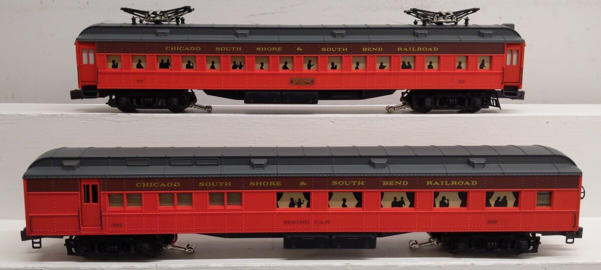 K-Line K2701A O Gauge CSS&SB Interurban Rail Car Set EX/Box – Trainz