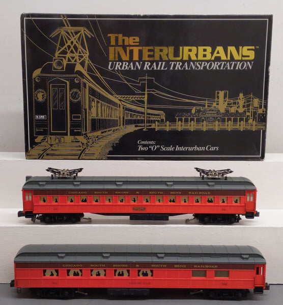 K-Line K2701A O Gauge CSS&SB Interurban Rail Car Set EX/Box – Trainz