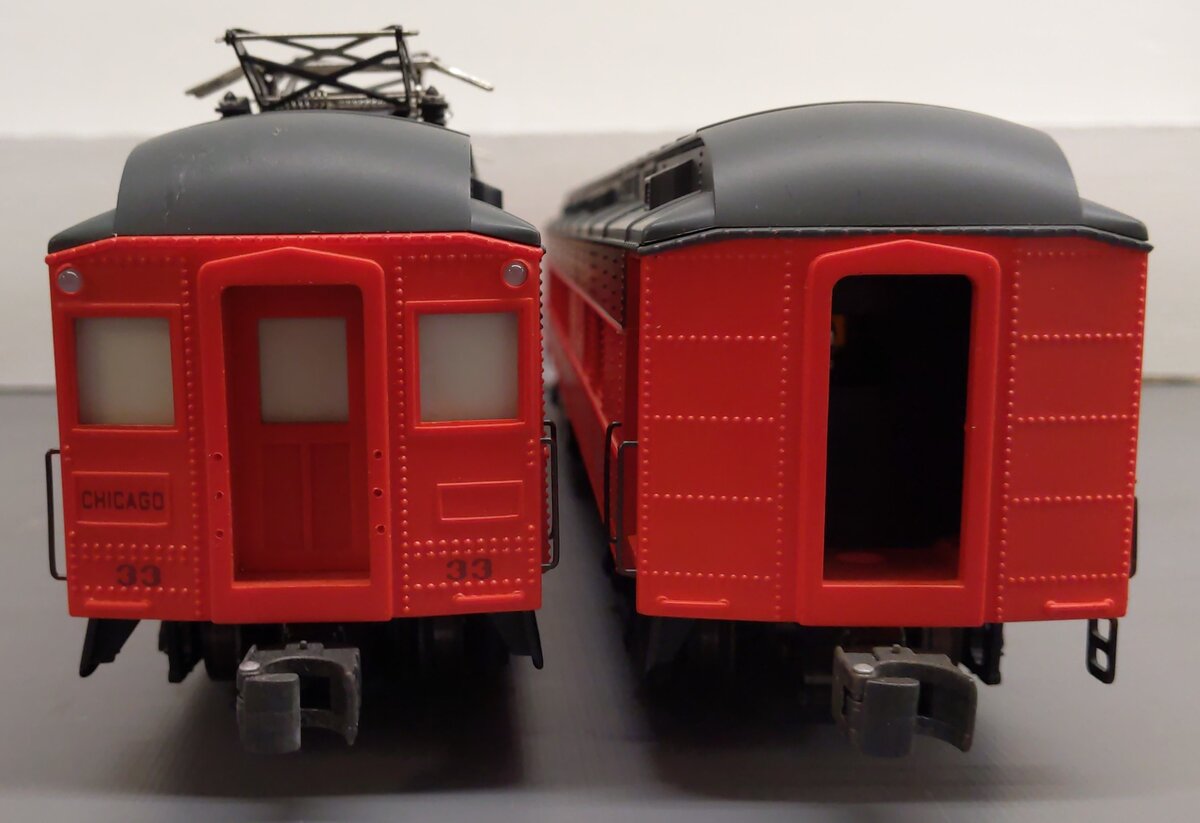 K-Line K2701A O Gauge CSS&SB Interurban Rail Car Set EX/Box