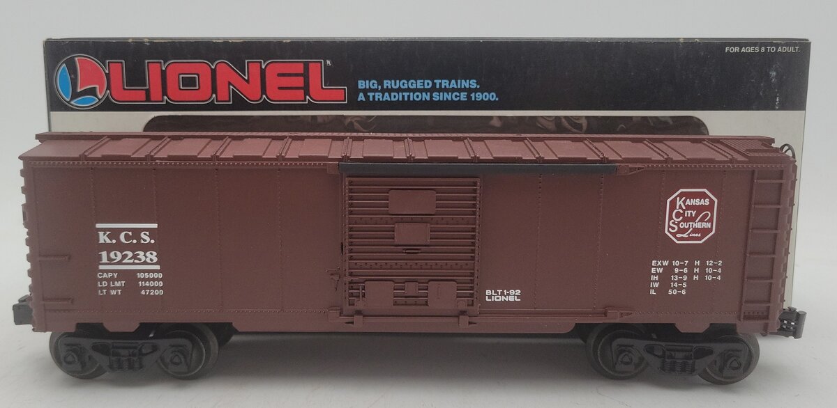 Lionel 6-19238 O Gauge Kansas City Southern Boxcar LN/Box