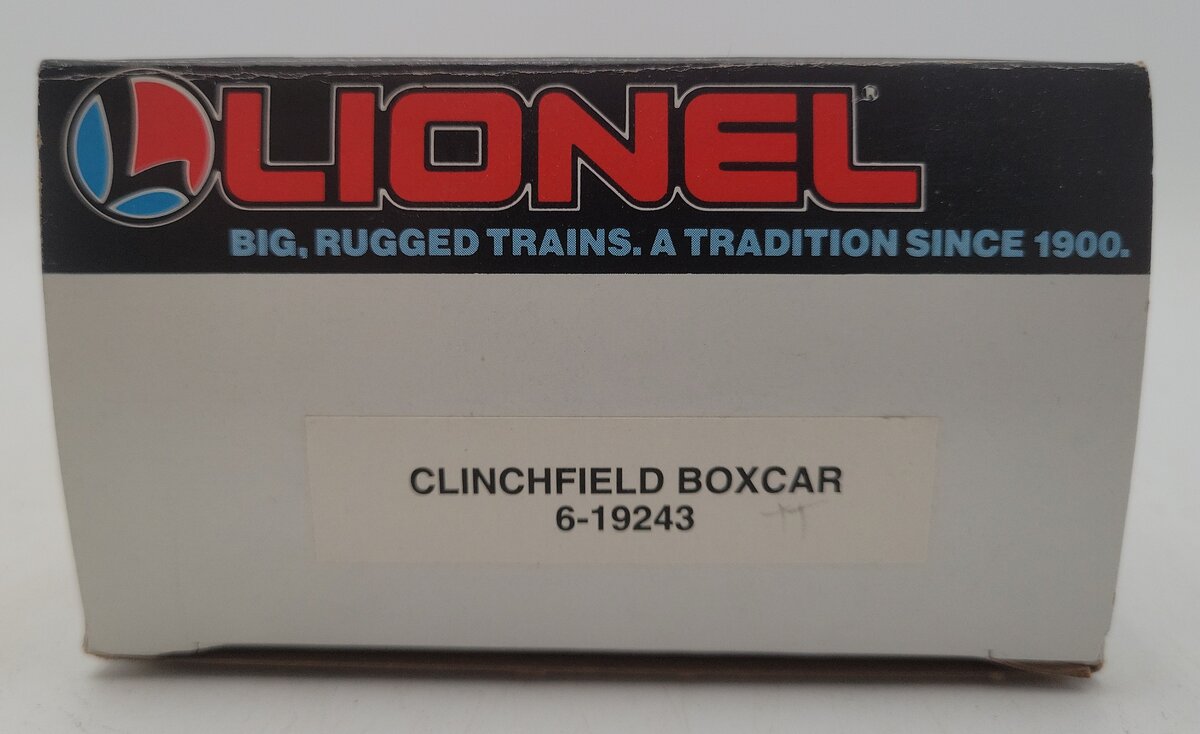 Lionel 6-19243 O Gauge Clinchfield Boxcar #9790 LN/Box