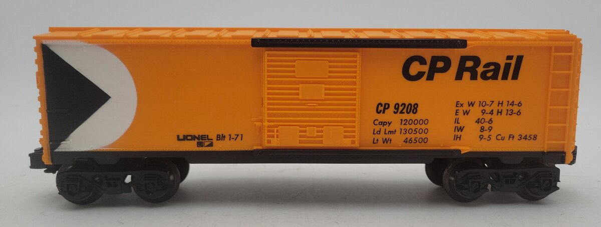 Lionel 6-9208 CP Rail Boxcar EX/Box