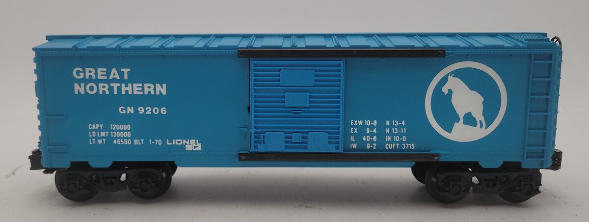 Lionel 6-9206 O Gauge Great Northern Boxcar #9206 EX
