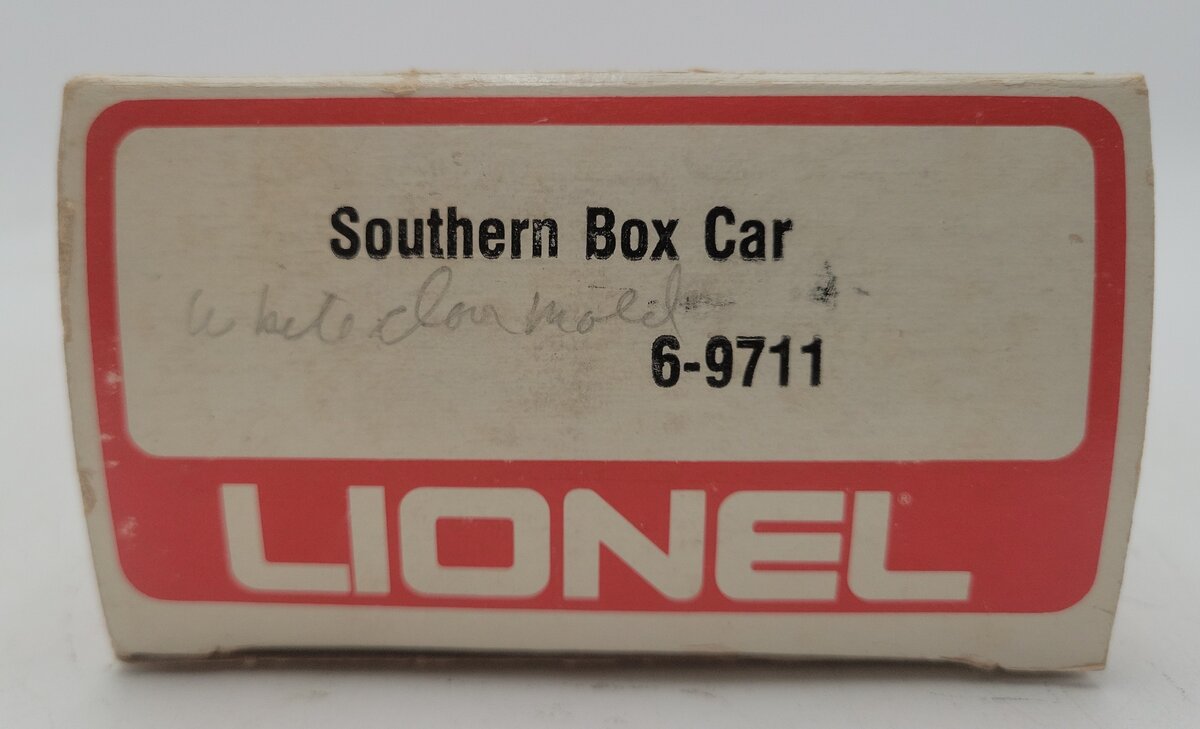 Lionel 6-9711 O Gauge Southern Boxcar #9711 EX/Box