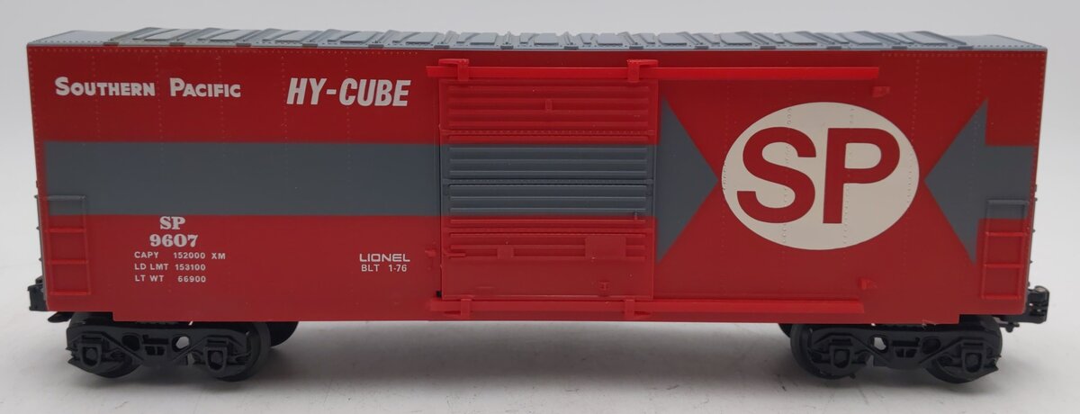 Lionel 6-9607 O Gauge Southern Pacific Hi-Cube Boxcar #9607 EX/Box