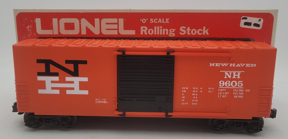 Lionel 6-9605 O Gauge New Haven Hi-Cube Boxcar #9605 EX/Box