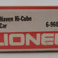 Lionel 6-9605 O Gauge New Haven Hi-Cube Boxcar #9605 EX/Box