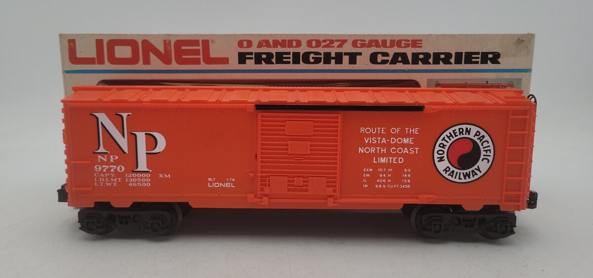 Lionel 6-9770 O Gauge Northern Pacific Boxcar #9770 VG/Box