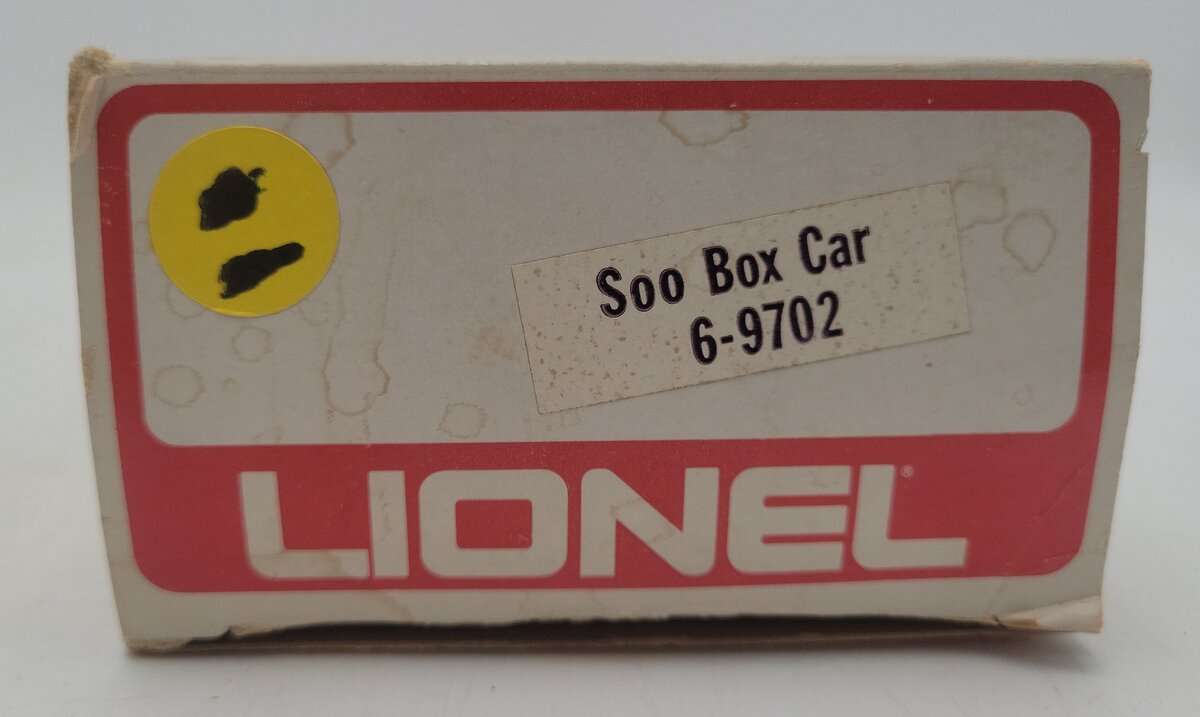 Lionel 6-9702 O Gauge SOO Line Box Car VG/Box